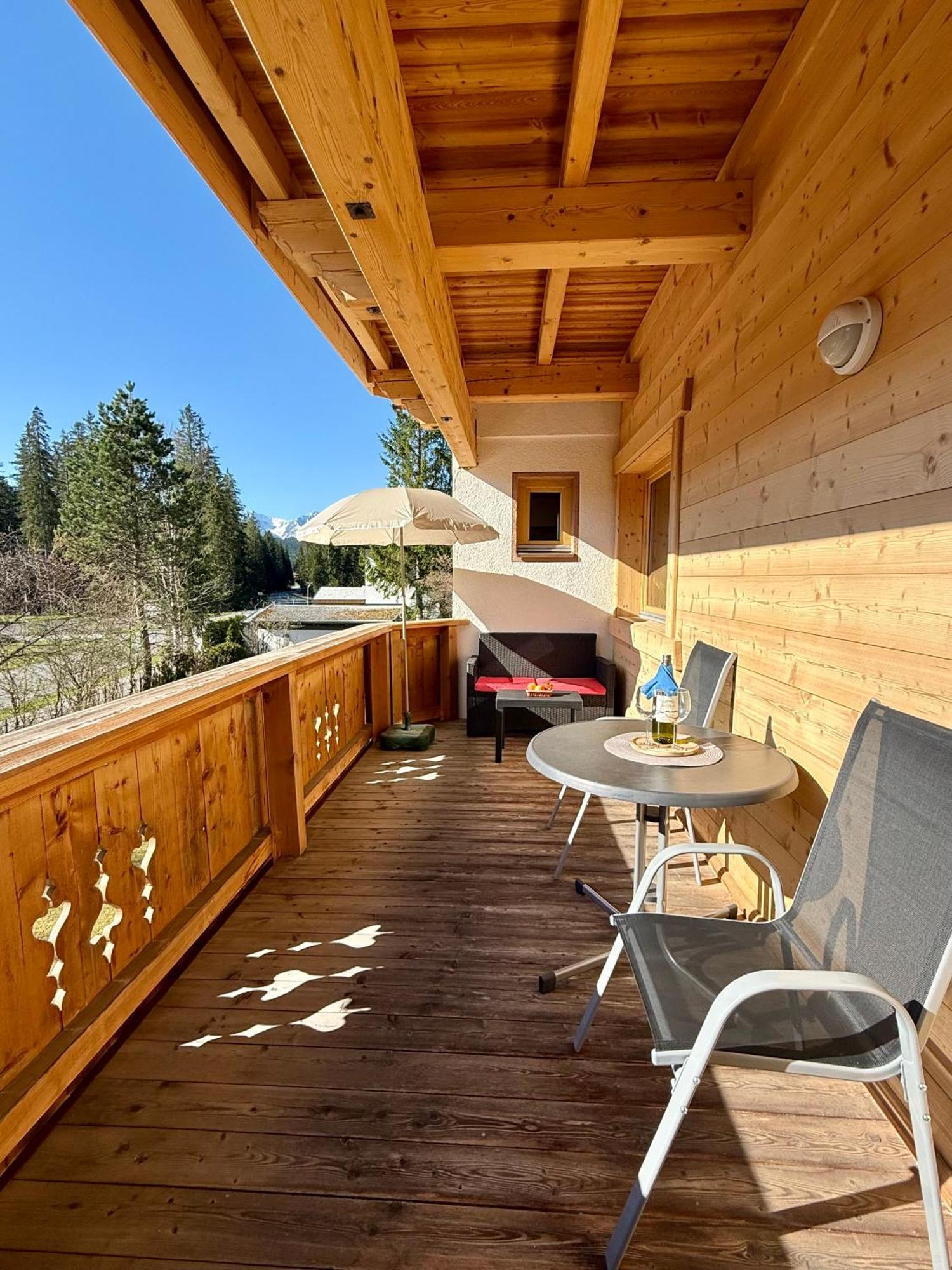 Apartmenthaus Brigitte Leutasch Εξωτερικό φωτογραφία